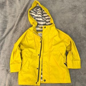 Yellow toddler rain coat 18-24 months